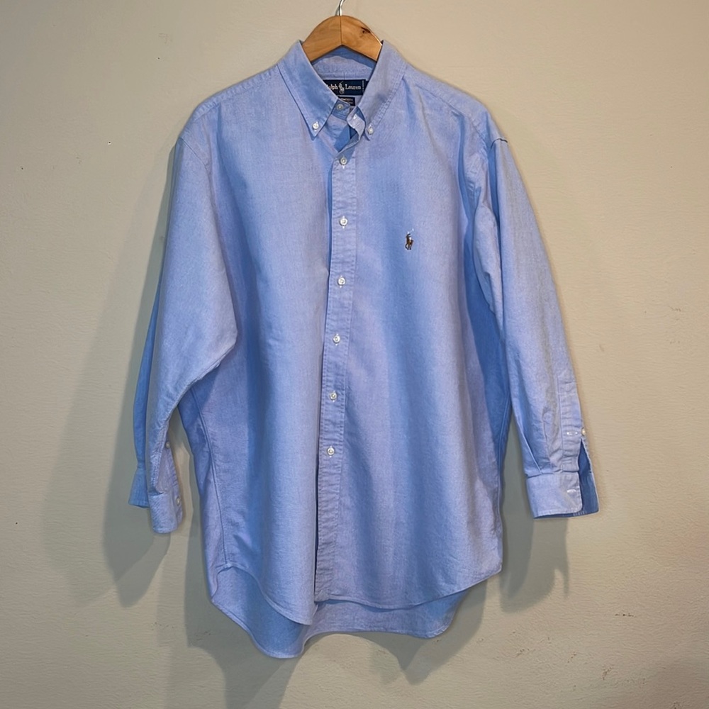 Ralph Lauren Yarmouth “light blue” Button up